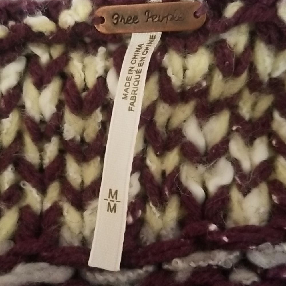 Free People Chunky Knit Hooded Sweater - Picture 9 of 11